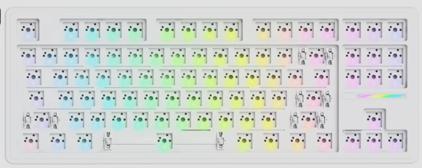 GTSP M87 Pro White barebones kit